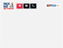 Tablet Screenshot of packratstorage.com